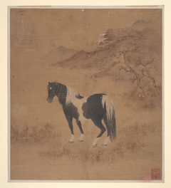 Horse and Landscape by anonymous painter