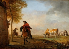 Horseman at an Inn