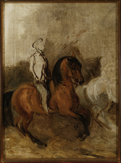 Horseman, sketch