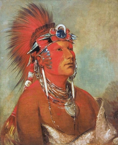 Jee-hé-o-hó-shah, Cannot Be Thrown Down, a Warrior by George Catlin