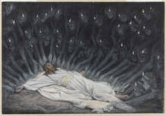 Jesus Ministered to by Angels by James Tissot