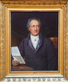 Johann Wolfgang von Goethe at age 79 by Joseph Karl Stieler