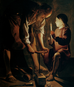 Joseph the Carpenter by Georges de La Tour