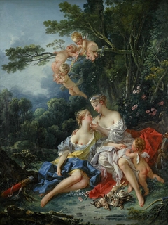 Jupiter and Callisto by François Boucher