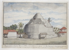 Kalyani stupa op Ceylon by Jan Brandes
