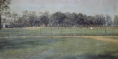 Kensington Gardens: Vicinity of the Pond by Paul Maitland