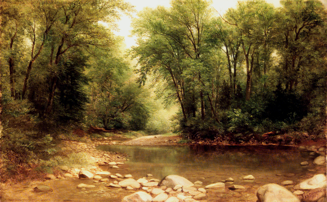 "Landscape" Asher Brown Durand - Artwork on USEUM