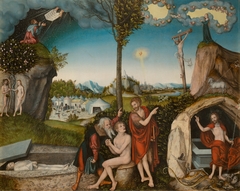 Law and Grace by Lucas Cranach the Elder