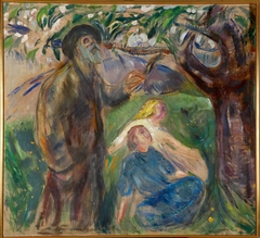 Life: Left Part by Edvard Munch