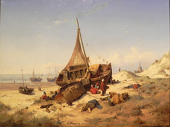 Low Tide by Andreas Achenbach