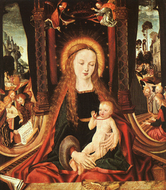 Madonna and Child by Master of the Aachen Altar