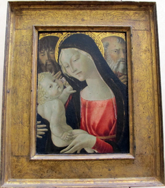 Madonna and Child with St. John the Baptist and St. Anthony by Neroccio di Bartolomeo de' Landi