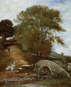 Maesincla Road, near Caernarvon by Samuel Maurice Jones