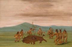 Medicine Buffalo of the Sioux by George Catlin