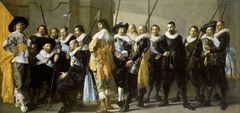 Militia Company of District XI under the Command of Captain Reynier Reael, Known as ‘The Meagre Company’ by Frans Hals