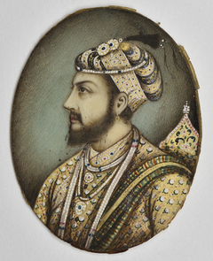 Miniature of Shah Jahan by Indian