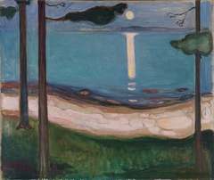 Moonlight by Edvard Munch