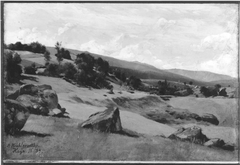 Moränenlandschaft (Aus dem Riesengebirge) by Erich Kubierschky