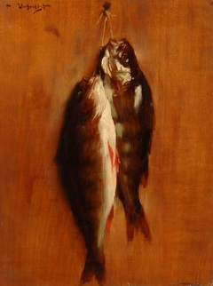 Nature morte aux poissons by Honoré-Louis Umbricht