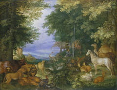 Orpheus Charming the Animals with His Music