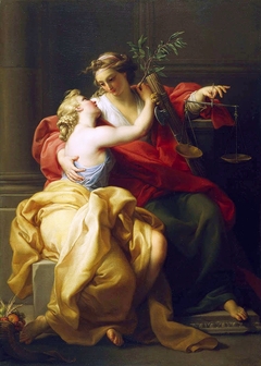 Peace and Justice by Pompeo Batoni