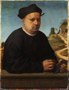 Portrait of a Jeweler by Franciabigio