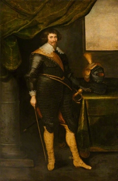 Portrait of a Man, called Robert, Mester Erskine, probably Colonel Alexander Erskine of Cambuskenneth (died 1640) by George Jamesone