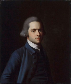 Portrait of a Man in a Blue Coat by John Singleton Copley