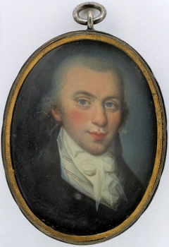 Portrait of a young Man by Johan Carl Fredrik Viertel