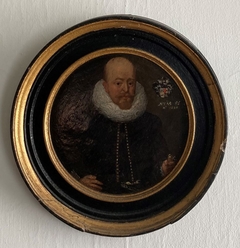 Portrait of Abel Coenders van Helpen (1564-1629) by Fries-Groningse meester