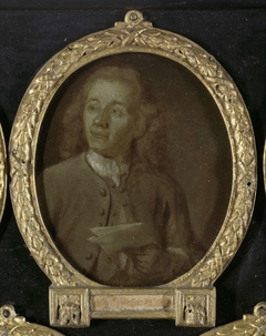 Portrait of Abraham Haen the Younger, Draftsman, Etcher and Poet in Amsterdam by Jan Maurits Quinkhard