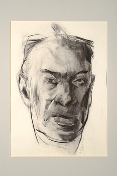 Portrait of an old man by Willy Gorissen