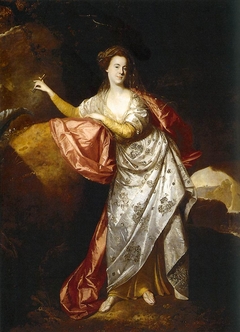 Portrait of Ann Brown in the Role of Miranda (?) by Johann Zoffany