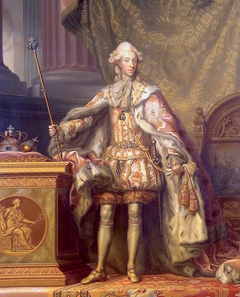 Portrait of Christian VII, King of Denmark