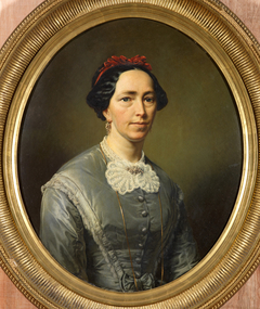 Portrait of Elisabeth Schuurman by Otto Erelman
