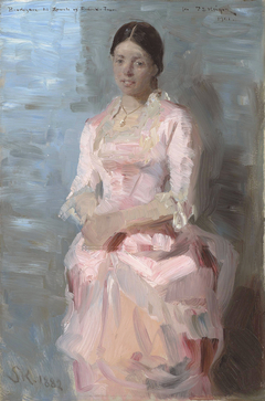 Portrait of Frederikke Tuxen