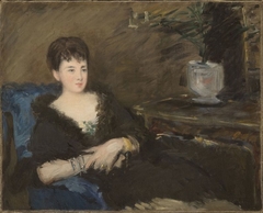 Portrait of Isabelle Lemonnier by Edouard Manet