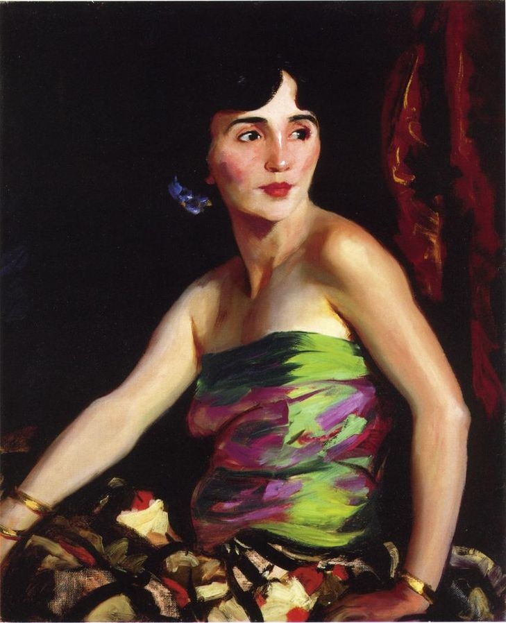 Portrait of Isolina Maldonado, Spanish Dancer