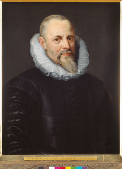 Portrait of Jan I Moretus by Peter Paul Rubens