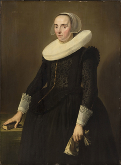 Portrait of Jeanne de Planque by Pieter Dubordieu