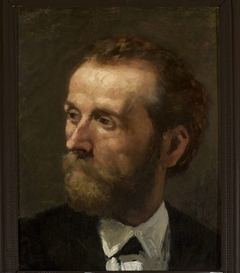 Portrait of Kazimierz Alchimowicz, painter by Tadeusz Ajdukiewicz