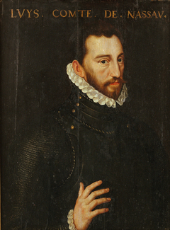 Portrait of Louis, Count of Nassau by Adriaen Thomasz Key