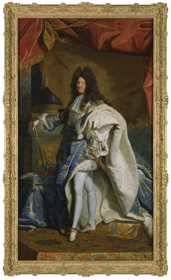 Portrait of Louis XIV by Hyacinthe Rigaud