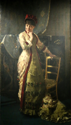 Portrait of Madame Julie during Act II of "Niniche"