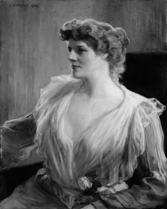 Portrait of Madame Suzanne Potre by Albert Edelfelt