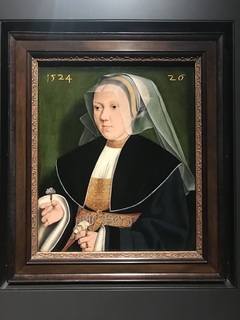 Portrait of Margaretha von Mochau, wife of Gerhard von Westerburg by Bartholomaeus Bruyn the Elder