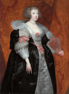 Portrait of Marguerite de Lorraine, Madame, duchesse d'Orléans by Anthony van Dyck