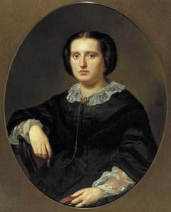 Portrait of Mrs Regeer by Jacob Spoel