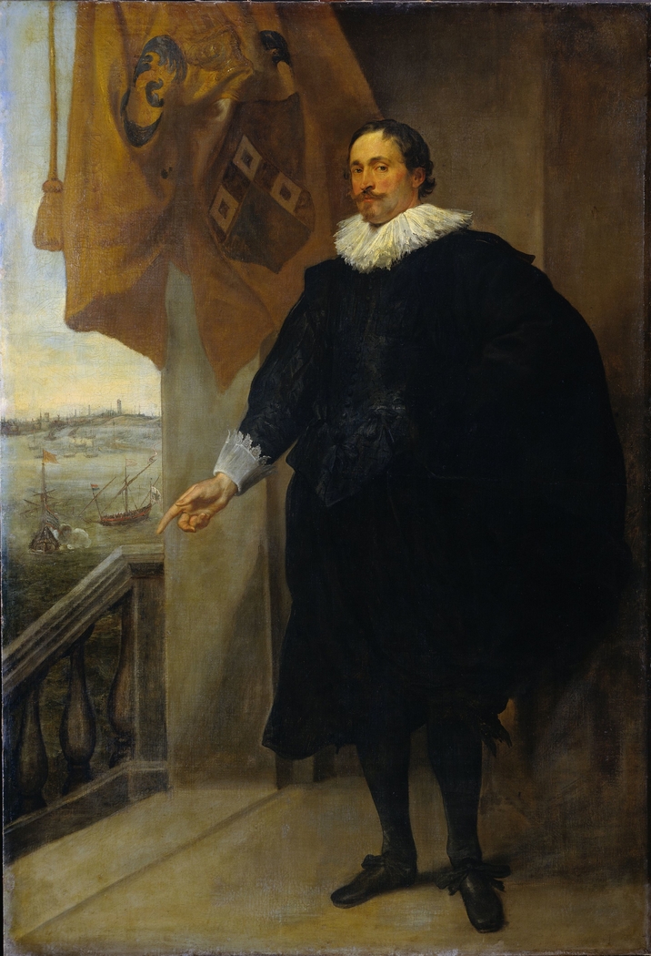 Portrait of Nicolaes van der Borght. Merchant of Antwerp