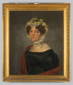 Portrait of Sophia Dina des H.R. rijksgravin van Leyden (1778-1835) by Cornelis Kruseman